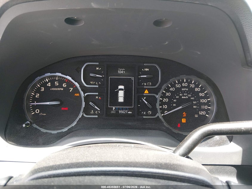 2021 Toyota Tundra VIN 5TFEY5F11MX300039 IAAI salvage auction — FRONT & REAR, Salvage (Texas), sold $13,300 on 2026-07-22 (photo 7)