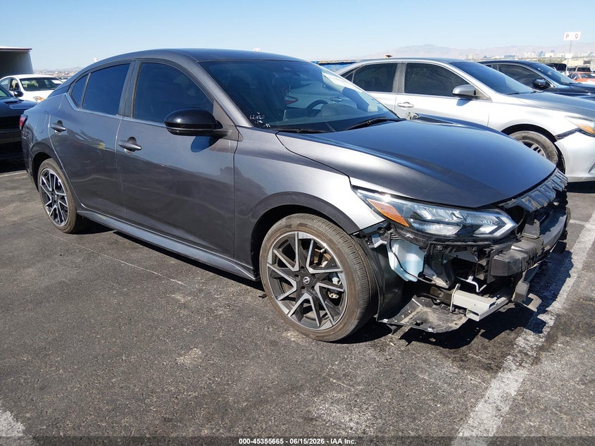 2025 Nissan Sentra VIN 3N1AB8DV6SY241866 — IAAI salvage auction photo