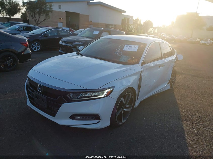 2019 Honda Accord VIN 1HGCV2F33KA008314 IAAI salvage auction — SIDE, Salvage Title, sold $4,575 on 2026-07-31 (photo 2)