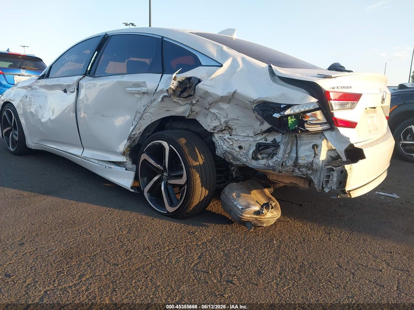 2019 Honda Accord VIN 1HGCV2F33KA008314 IAAI salvage auction — SIDE, Salvage Title, sold $4,575 on 2026-07-31 (photo 6)