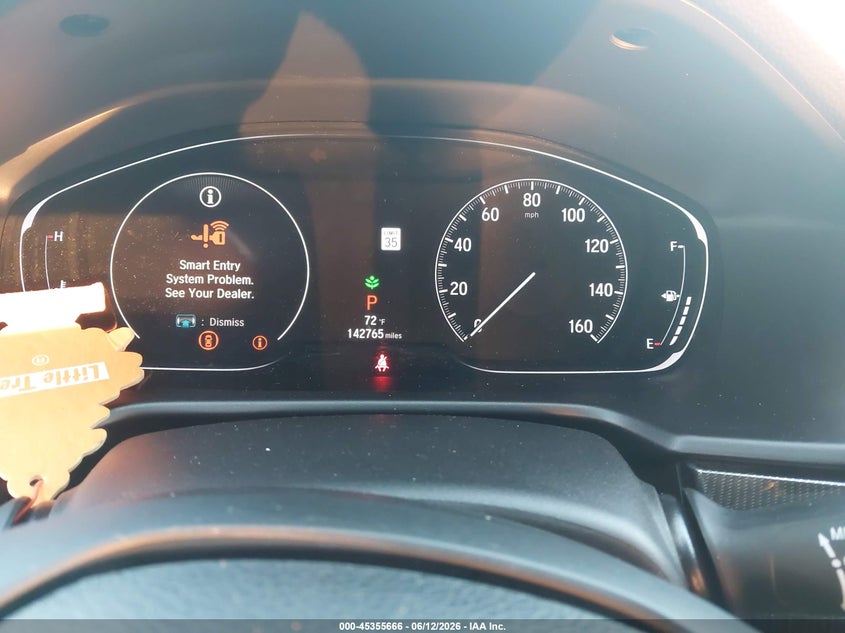 2019 Honda Accord VIN 1HGCV2F33KA008314 IAAI salvage auction — SIDE, Salvage Title, sold $4,575 on 2026-07-31 (photo 7)