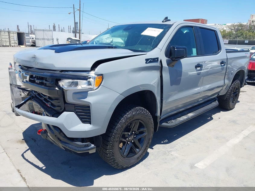 2024 Chevrolet Silverado VIN 3GCUDFEL2RG393195 IAAI salvage auction — FRONT END, Salvage Title, sold $17,100 on 2026-07-25 (photo 2)
