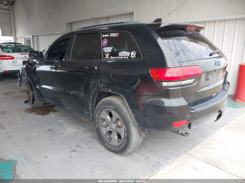 2018 Jeep Grand cherokee VIN 1C4RJFAG9JC476766 IAAI salvage auction — FRONT END, Salvage Title, sold $1,300 on 2026-07-11 (photo 3)
