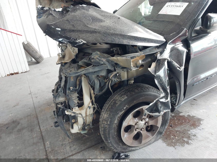 2018 Jeep Grand cherokee VIN 1C4RJFAG9JC476766 IAAI salvage auction — FRONT END, Salvage Title, sold $1,300 on 2026-07-11 (photo 6)