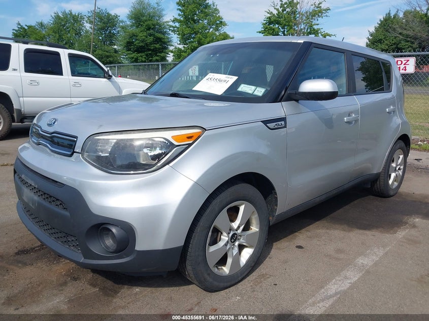 2019 Kia Soul VIN KNDJN2A21K7699375 IAAI salvage auction — ENGINE DAMAGE, Salvage (Idaho), sold $225 on 2026-07-07 (photo 2)
