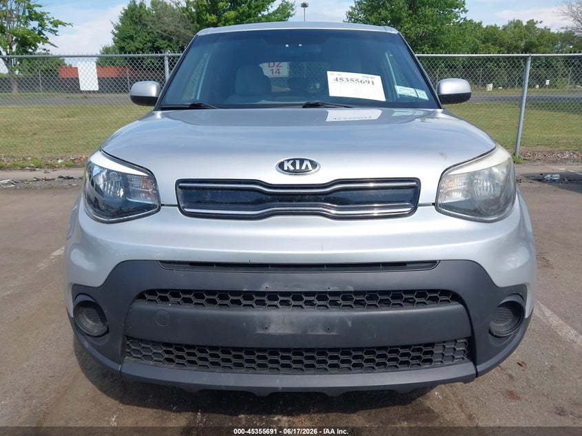 2019 Kia Soul VIN KNDJN2A21K7699375 IAAI salvage auction — ENGINE DAMAGE, Salvage (Idaho), sold $225 on 2026-07-07 (photo 6)