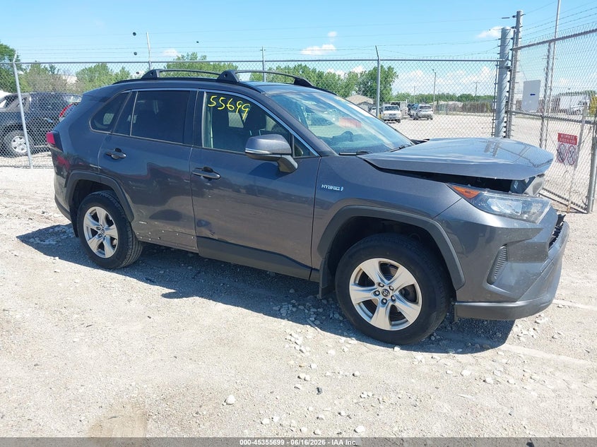 2019 Toyota Rav 4 VIN JTMMWRFV2KD034766 IAAI salvage auction — LEFT FRONT, Clear (Michigan), sold $7,900 on 2026-07-30 (photo 1)