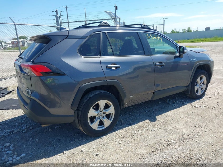 2019 Toyota Rav 4 VIN JTMMWRFV2KD034766 IAAI salvage auction — LEFT FRONT, Clear (Michigan), sold $7,900 on 2026-07-30 (photo 4)