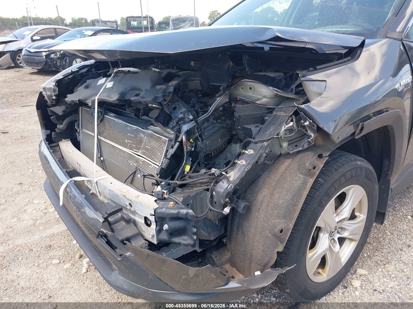 2019 Toyota Rav 4 VIN JTMMWRFV2KD034766 IAAI salvage auction — LEFT FRONT, Clear (Michigan), sold $7,900 on 2026-07-30 (photo 6)