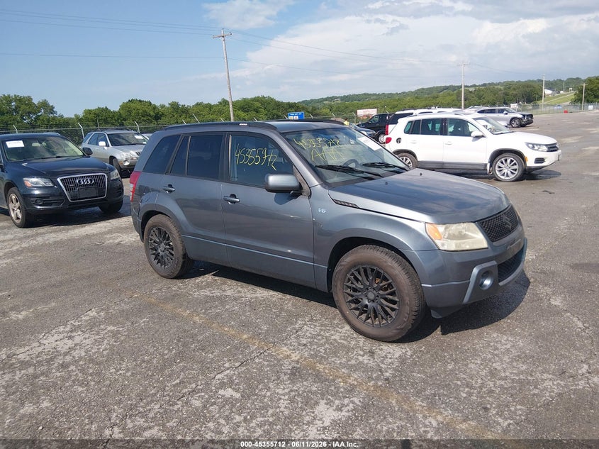 2006 Suzuki Grand vitara VIN JS3TE947464104925 IAAI salvage auction — LEFT REAR, Salvage (Missouri), sold $775 on 2026-08-03 (photo 1)