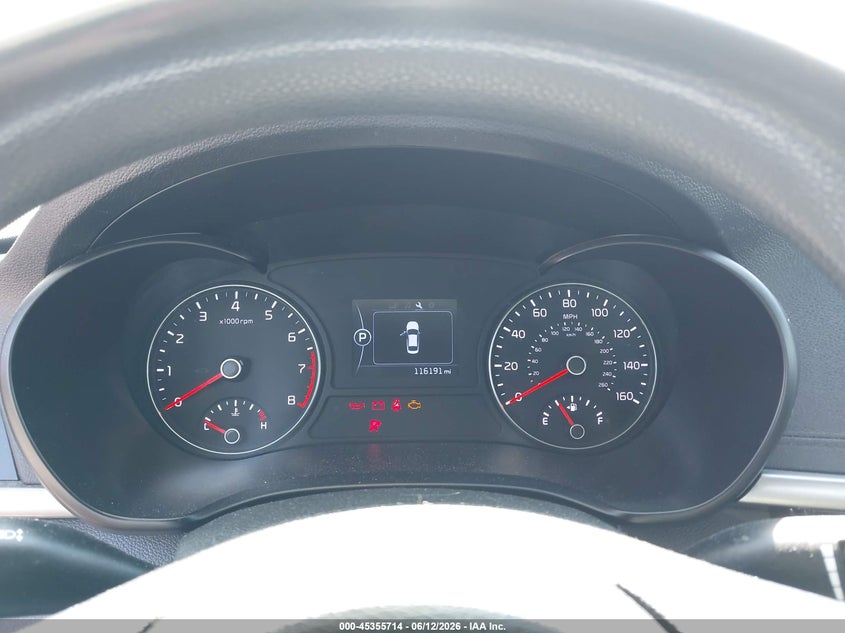 2018 Kia Optima VIN 5XXGT4L33JG272030 IAAI salvage auction — FRONT END, Salvage Title, sold $25 on 2026-07-30 (photo 7)