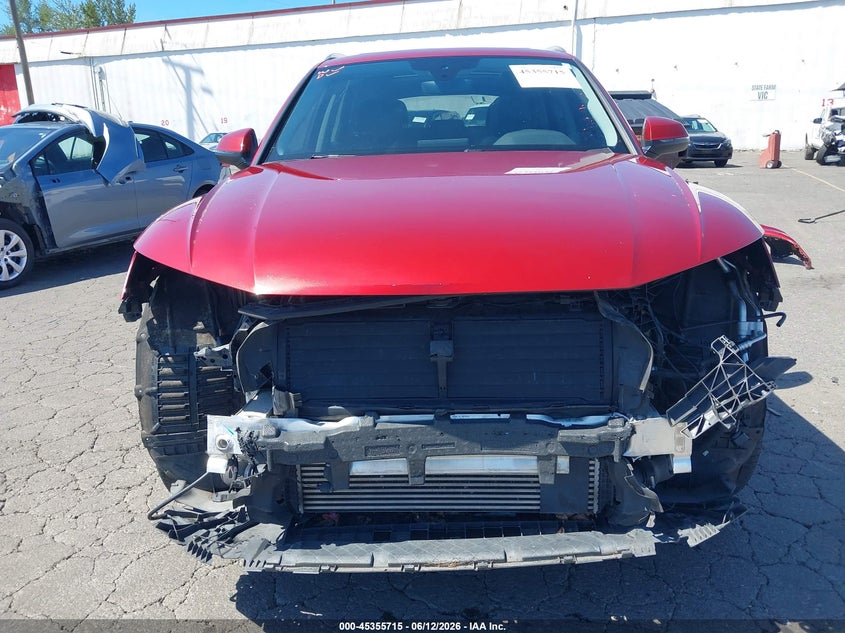 2018 Audi Q5 VIN WA1BNAFY7J2211273 IAAI salvage auction — FRONT END, Salvage (Oregon), sold $8,200 on 2026-07-30 (photo 6)