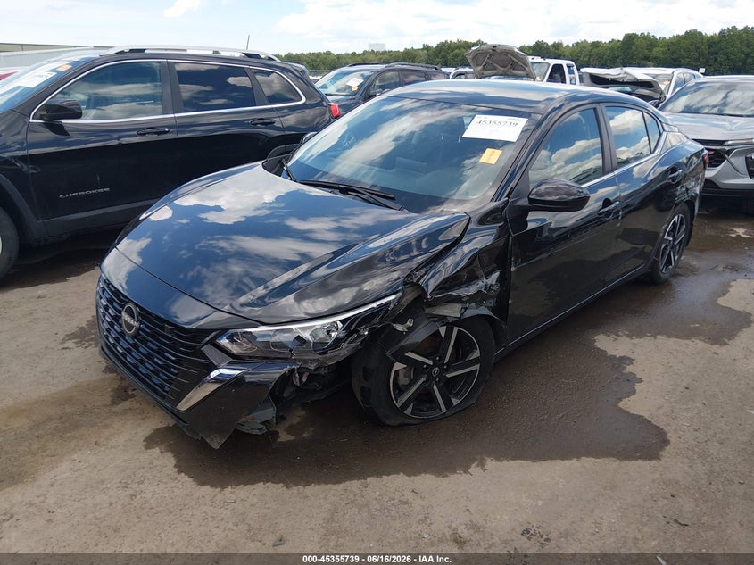 2024 Nissan Sentra VIN 3N1AB8CV8RY265078 IAAI salvage auction — LEFT SIDE, Salvage (Ohio), sold $3,325 on 2026-08-03 (photo 2)