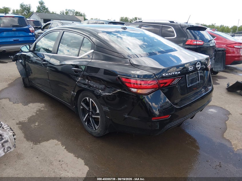 2024 Nissan Sentra VIN 3N1AB8CV8RY265078 IAAI salvage auction — LEFT SIDE, Salvage (Ohio), sold $3,325 on 2026-08-03 (photo 3)