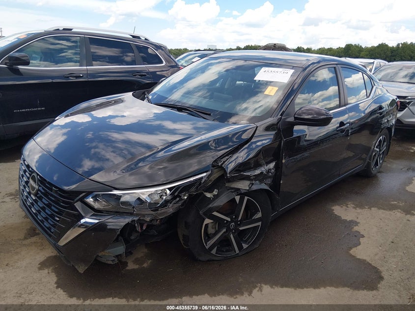 2024 Nissan Sentra VIN 3N1AB8CV8RY265078 IAAI salvage auction — LEFT SIDE, Salvage (Ohio), sold $3,325 on 2026-08-03 (photo 6)