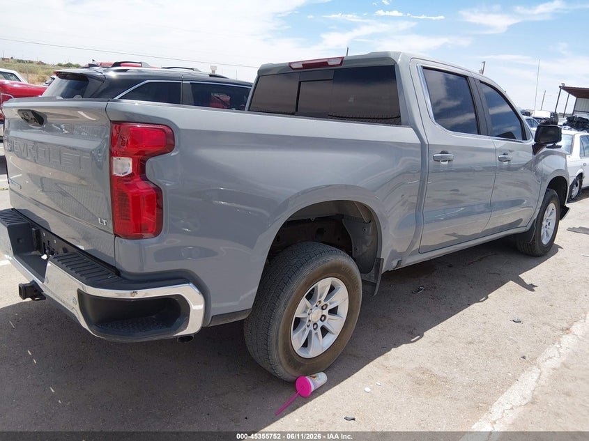 2024 Chevrolet Silverado VIN 1GCPACED5RZ199127 IAAI salvage auction — FRONT END, Salvage (New Mexico), sold $10,400 on 2026-07-31 (photo 4)