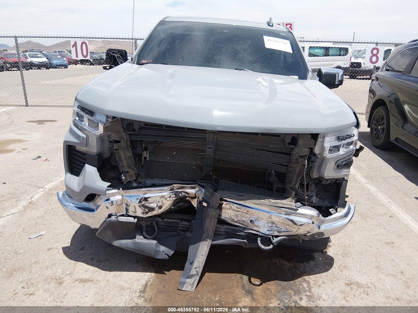 2024 Chevrolet Silverado VIN 1GCPACED5RZ199127 IAAI salvage auction — FRONT END, Salvage (New Mexico), sold $10,400 on 2026-07-31 (photo 6)