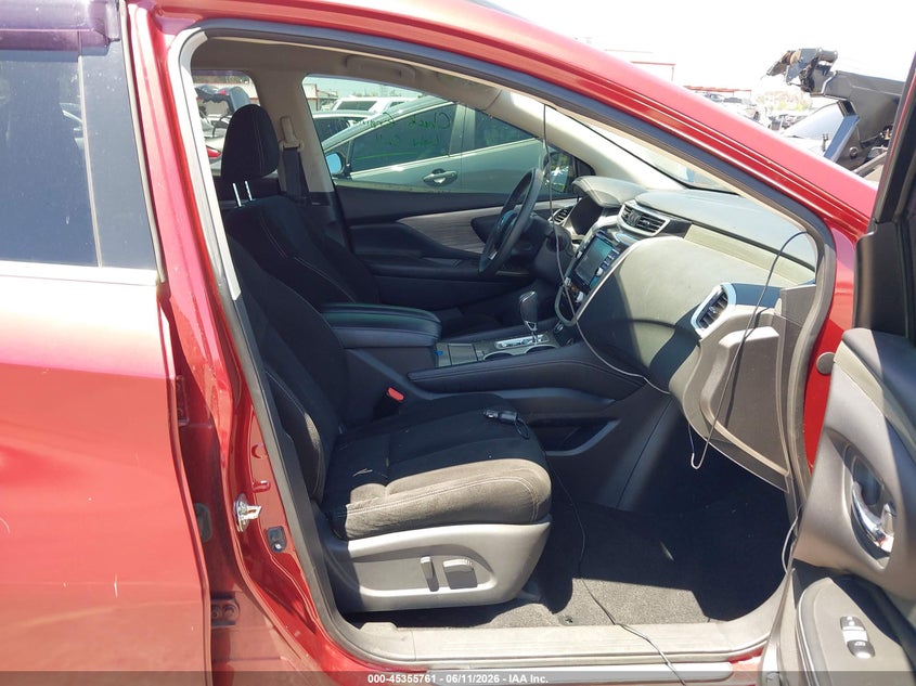2015 Nissan Murano VIN 5N1AZ2MG1FN261707 IAAI salvage auction — FRONT END, Salvage (California), sold $1,550 on 2026-07-09 (photo 5)