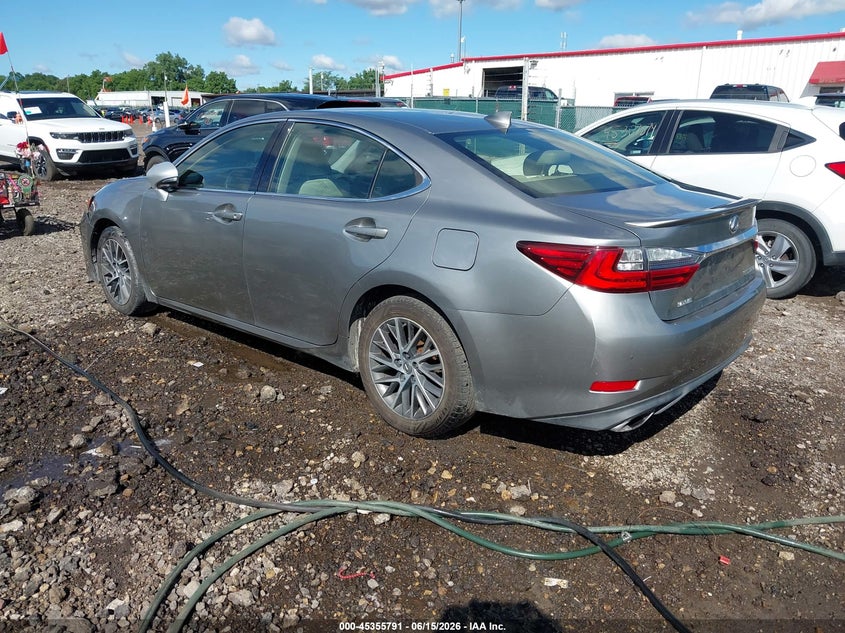 2016 Lexus ES VIN JTHBK1GG4G2230875 IAAI salvage auction — FRONT END, Salvage Title, sold $5,650 on 2026-07-18 (photo 3)