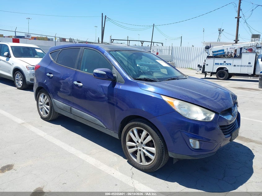 2011 Hyundai Tucson VIN KM8JUCACXBU141426 IAAI salvage auction — FRONT END, Salvage (California), sold $2,125 on 2026-07-15 (photo 1)