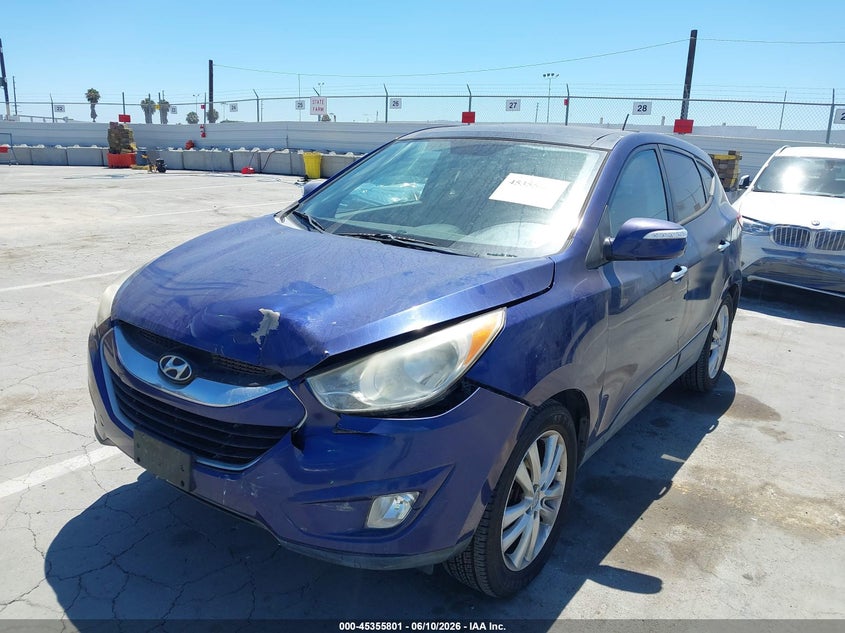 2011 Hyundai Tucson VIN KM8JUCACXBU141426 IAAI salvage auction — FRONT END, Salvage (California), sold $2,125 on 2026-07-15 (photo 6)