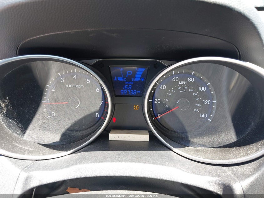 2011 Hyundai Tucson VIN KM8JUCACXBU141426 IAAI salvage auction — FRONT END, Salvage (California), sold $2,125 on 2026-07-15 (photo 7)