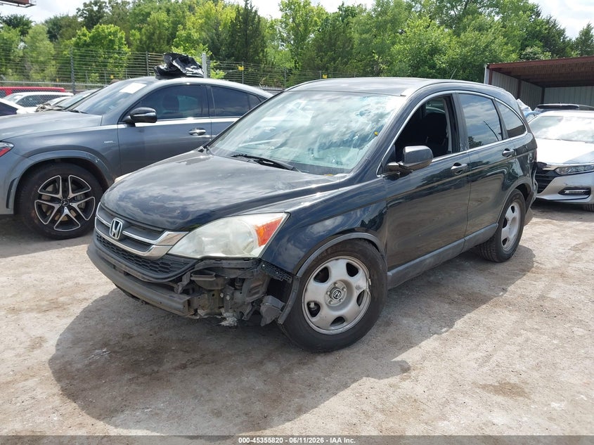 2011 Honda Cr-v VIN 5J6RE4H36BL119536 IAAI salvage auction — FRONT & REAR, Clear (Oklahoma), sold $25 on 2026-07-29 (photo 2)