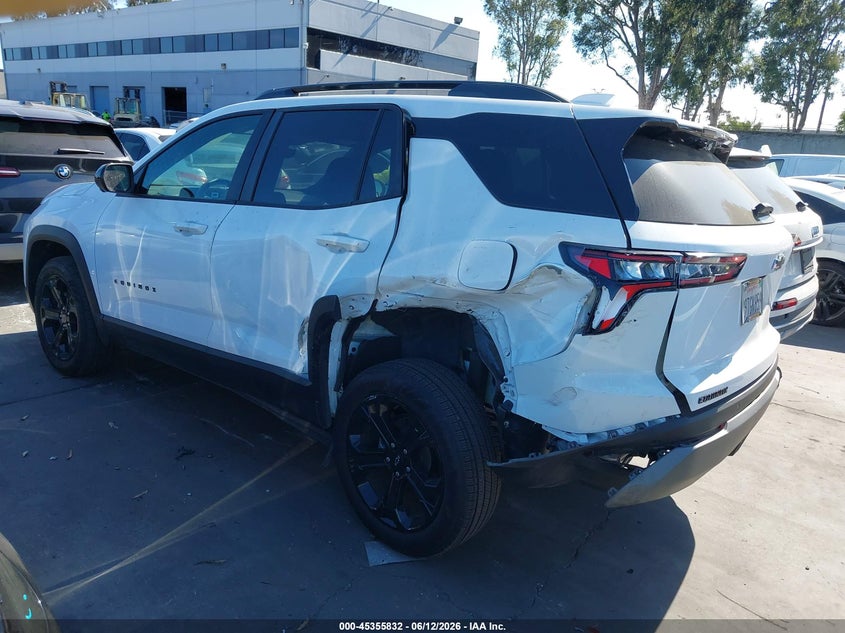 2025 Chevrolet Equinox VIN 3GNAXHEG2SL263771 IAAI salvage auction — LEFT REAR, Salvage Title, sold $6,600 on 2026-07-25 (photo 3)