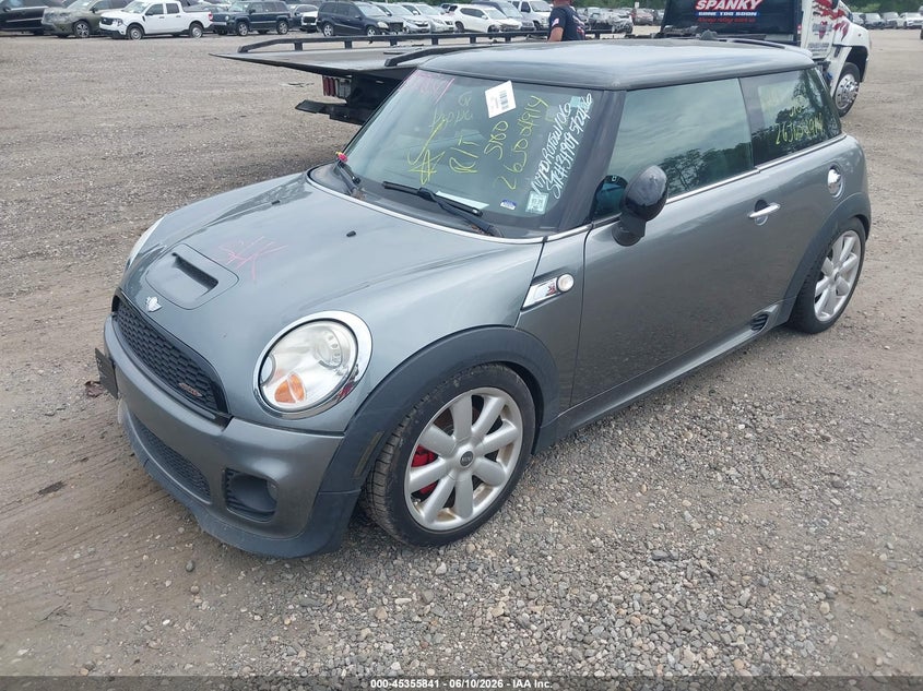 2008 Mini Cooper VIN WMWMF73508TT91870 IAAI salvage auction — FRONT END, Bill Of Sale (New York), sold $450 on 2026-07-14 (photo 2)