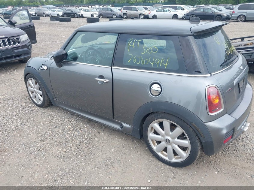 2008 Mini Cooper VIN WMWMF73508TT91870 IAAI salvage auction — FRONT END, Bill Of Sale (New York), sold $450 on 2026-07-14 (photo 3)