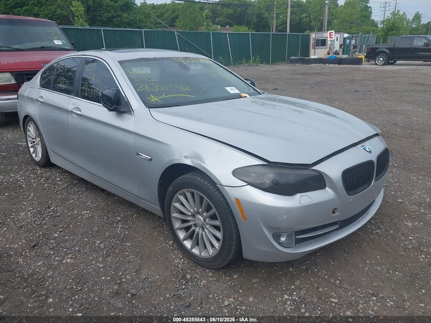 2012 BMW 5er VIN WBAFU7C5XCDU57150 IAAI salvage auction — ALL OVER, Salvage Title, sold $500 on 2026-07-14 (photo 1)