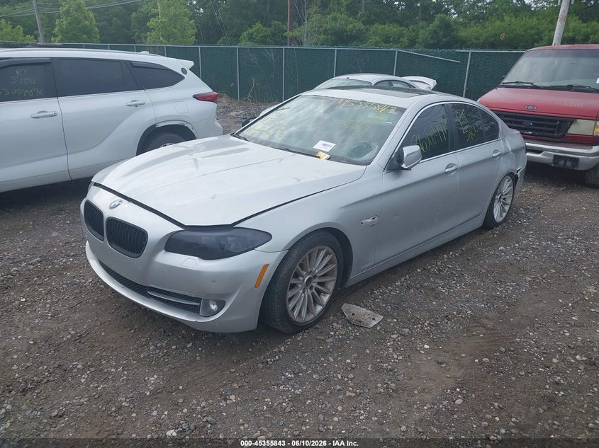 2012 BMW 5er VIN WBAFU7C5XCDU57150 IAAI salvage auction — ALL OVER, Salvage Title, sold $500 on 2026-07-14 (photo 2)