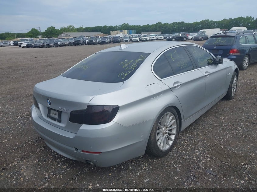 2012 BMW 5er VIN WBAFU7C5XCDU57150 IAAI salvage auction — ALL OVER, Salvage Title, sold $500 on 2026-07-14 (photo 4)