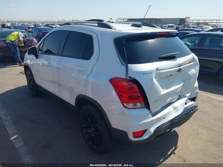 2022 Chevrolet Trax VIN KL7CJPSM7NB556575 IAAI salvage auction — REAR END, Salvage (Arizona), sold $4,950 on 2026-07-14 (photo 3)