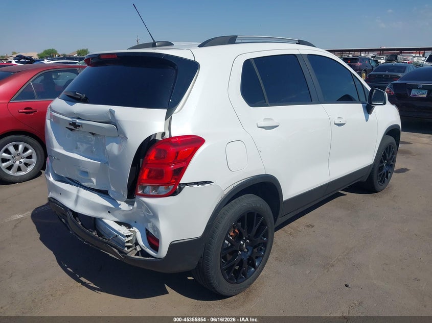 2022 Chevrolet Trax VIN KL7CJPSM7NB556575 IAAI salvage auction — REAR END, Salvage (Arizona), sold $4,950 on 2026-07-14 (photo 4)