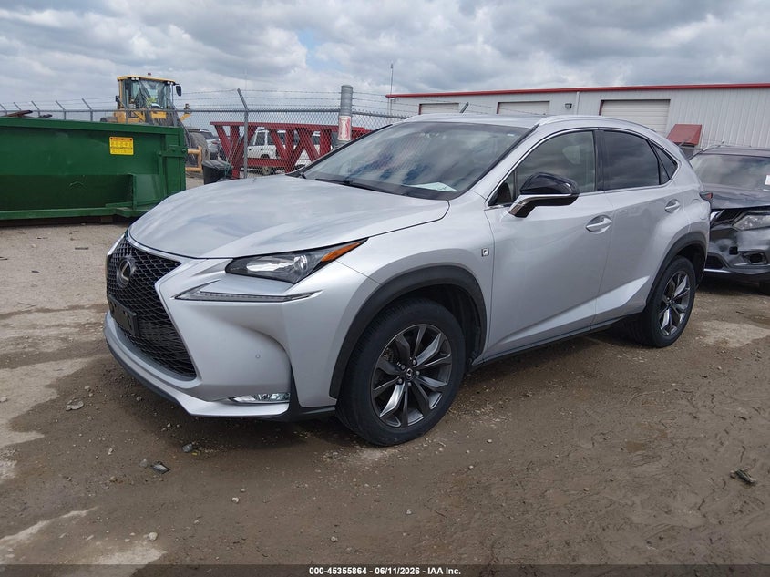 2017 Lexus VIN JTJBARBZ7H2106576 IAAI salvage auction — HAIL, Salvage (Kansas), sold $8,900 on 2026-07-17 (photo 2)