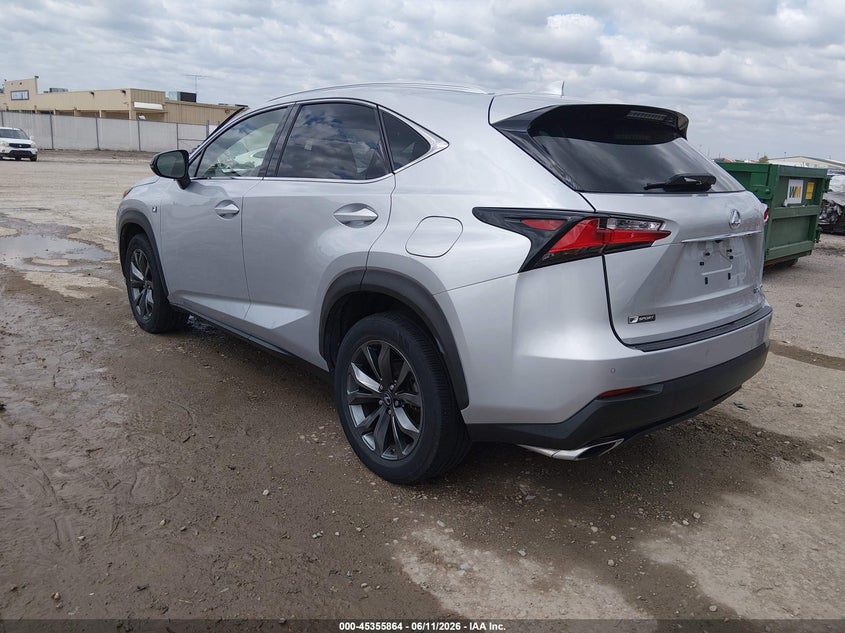 2017 Lexus VIN JTJBARBZ7H2106576 IAAI salvage auction — HAIL, Salvage (Kansas), sold $8,900 on 2026-07-17 (photo 3)