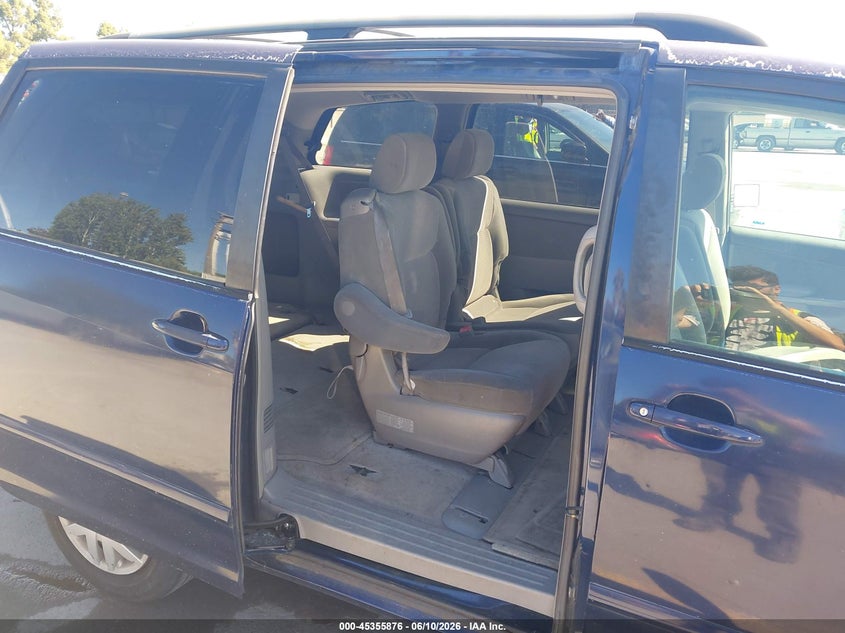 2006 Toyota Sienna VIN 5TDZA23C96S406368 IAAI salvage auction — NORMAL WEAR, Clear - Dealer Only (California), sold $625 on 2026-07-06 (photo 8)