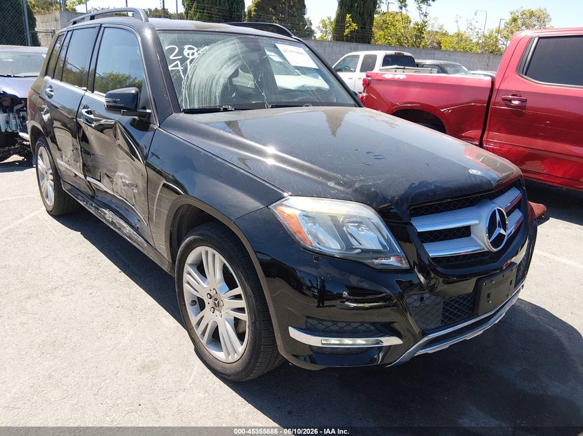 2013 Mercedes-benz Glk-klasse VIN WDCGG5HB4DG025181 IAAI salvage auction — SIDE, Salvage Title, sold $3,050 on 2026-07-16 (photo 1)
