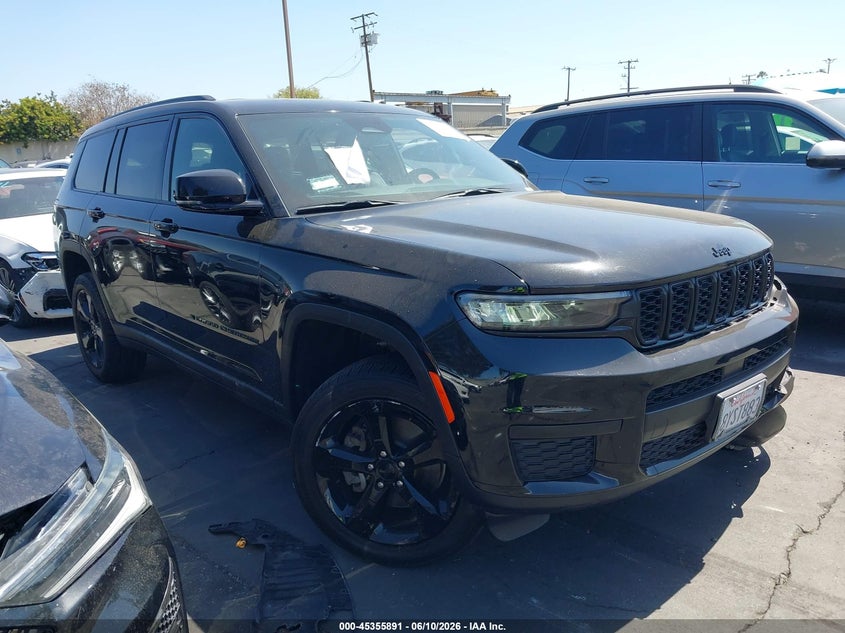 2021 Jeep Grand cherokee VIN 1C4RJKAG0M8194869 IAAI salvage auction — LEFT FRONT, Salvage Title, sold $9,500 on 2026-07-26 (photo 1)