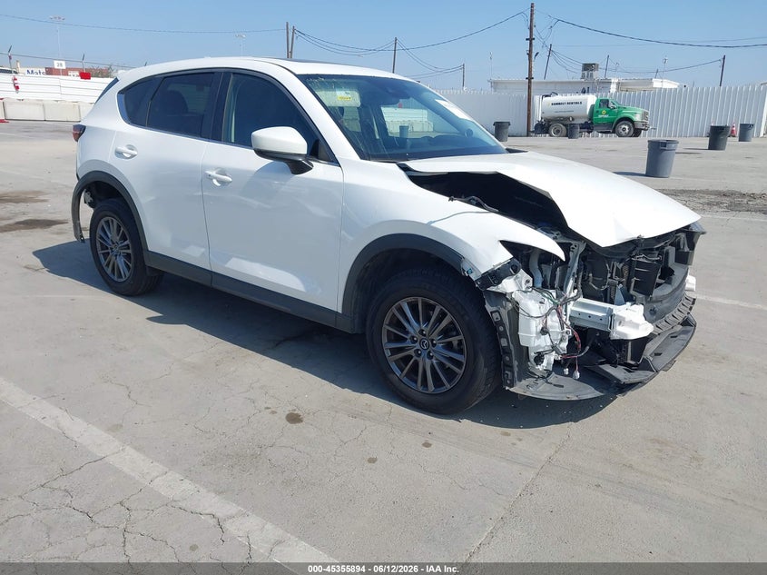 2019 Mazda Cx-5 VIN JM3KFACM4K0666879 IAAI salvage auction — FRONT & REAR, Salvage (California), sold $4,500 on 2026-07-08 (photo 1)