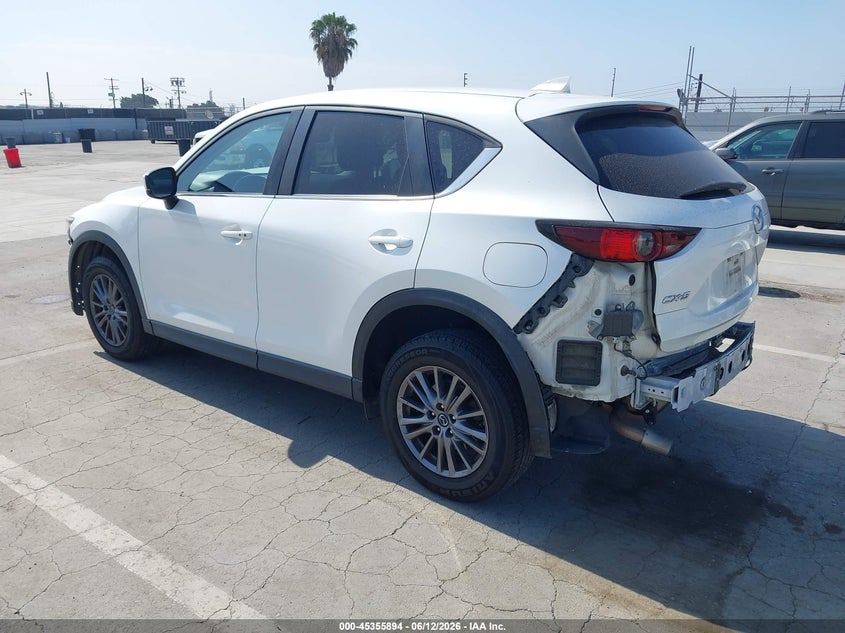 2019 Mazda Cx-5 VIN JM3KFACM4K0666879 IAAI salvage auction — FRONT & REAR, Salvage (California), sold $4,500 on 2026-07-08 (photo 3)