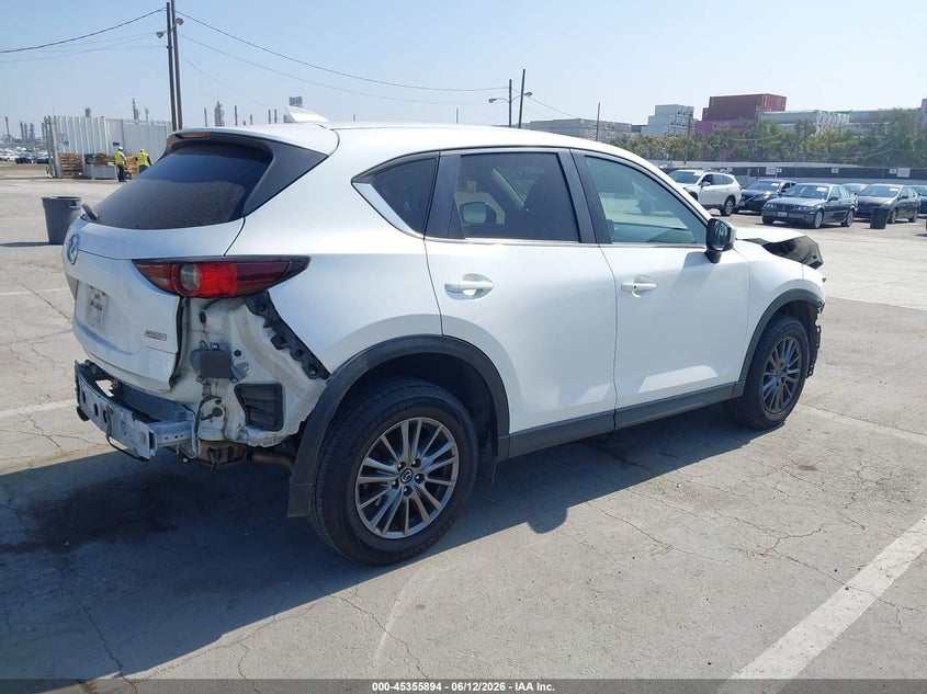 2019 Mazda Cx-5 VIN JM3KFACM4K0666879 IAAI salvage auction — FRONT & REAR, Salvage (California), sold $4,500 on 2026-07-08 (photo 4)