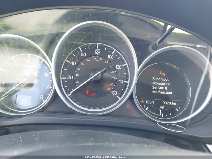 2019 Mazda Cx-5 VIN JM3KFACM4K0666879 IAAI salvage auction — FRONT & REAR, Salvage (California), sold $4,500 on 2026-07-08 (photo 7)