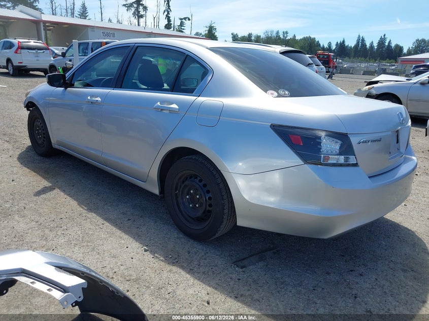 2009 Honda Accord VIN JHMCP26399C015029 IAAI salvage auction — FRONT END, Bill Of Sale (Washington), sold $1,975 on 2026-07-15 (photo 3)