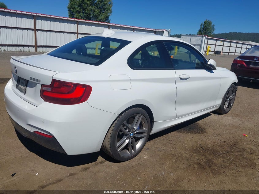 2016 BMW 2er VIN WBA1F9C58GV545260 IAAI salvage auction — FRONT END, Salvage Title, sold $2,250 on 2026-07-21 (photo 4)