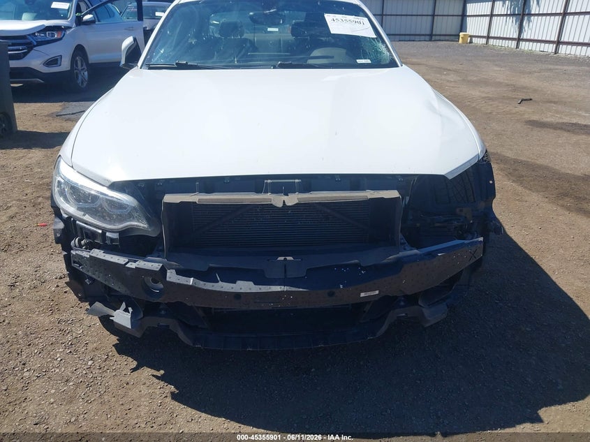 2016 BMW 2er VIN WBA1F9C58GV545260 IAAI salvage auction — FRONT END, Salvage Title, sold $2,250 on 2026-07-21 (photo 6)