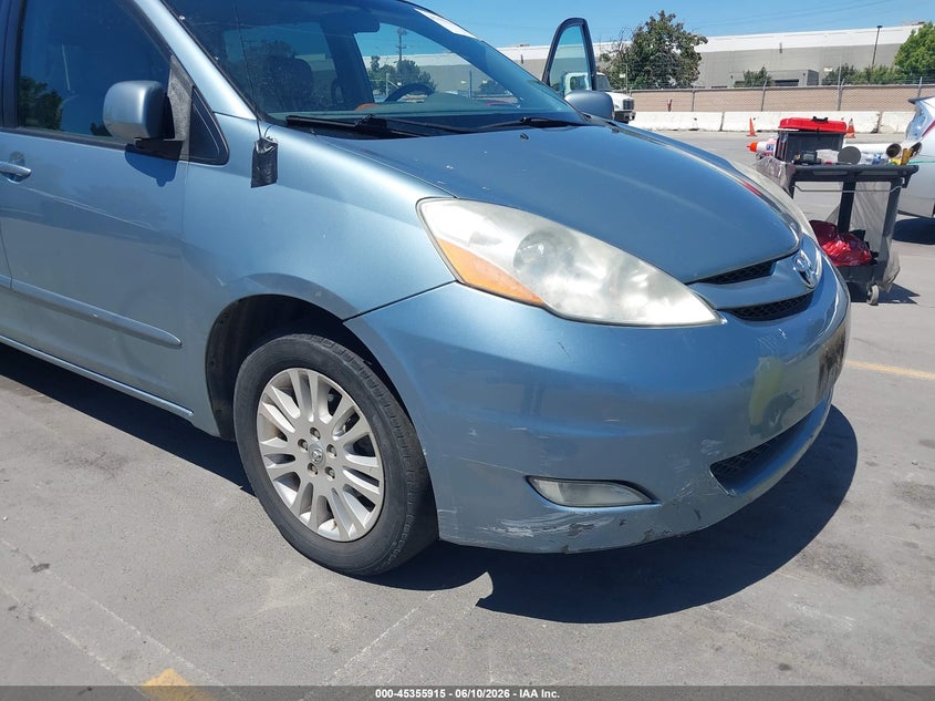 2008 Toyota Sienna VIN 5TDZK22C88S200010 IAAI salvage auction — RIGHT FRONT, Clear - Dealer Only (California), sold $1,275 on 2026-07-20 (photo 6)