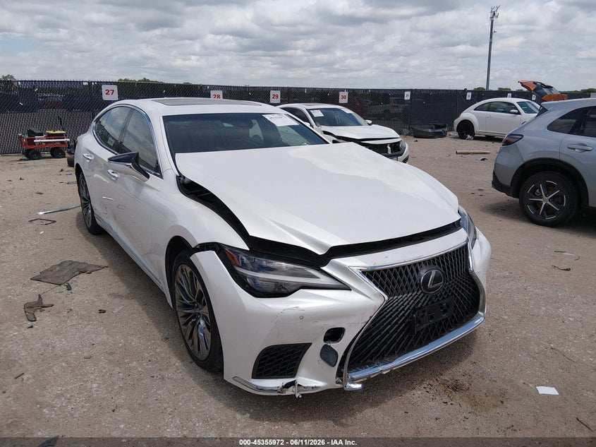 2021 Lexus Ls VIN JTHD51FF0M5014010 — IAAI salvage auction photo