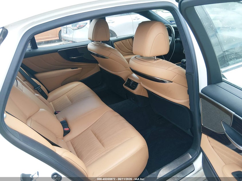 2021 Lexus Ls VIN JTHD51FF0M5014010 IAAI salvage auction — FRONT & REAR, Original (Texas), sold $23,100 on 2026-08-17 (photo 8)